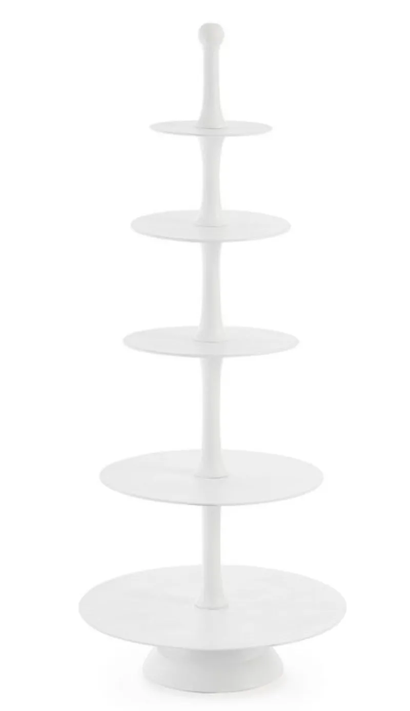 Online Bizzotto ALZATA 5P DECORATIVA MALLET BIANCO H152