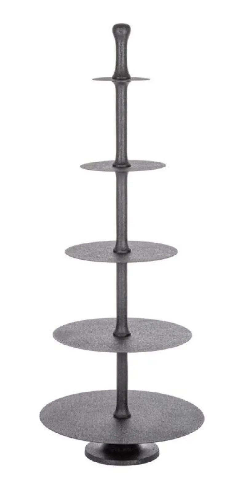 Hot Bizzotto ALZATA 5P DECORATIVA RIDHI NERO H159