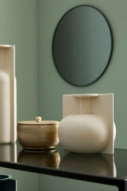 Clearance Bizzotto BOTTIGLIA DECORATIVA IZUMO BEIGE H18