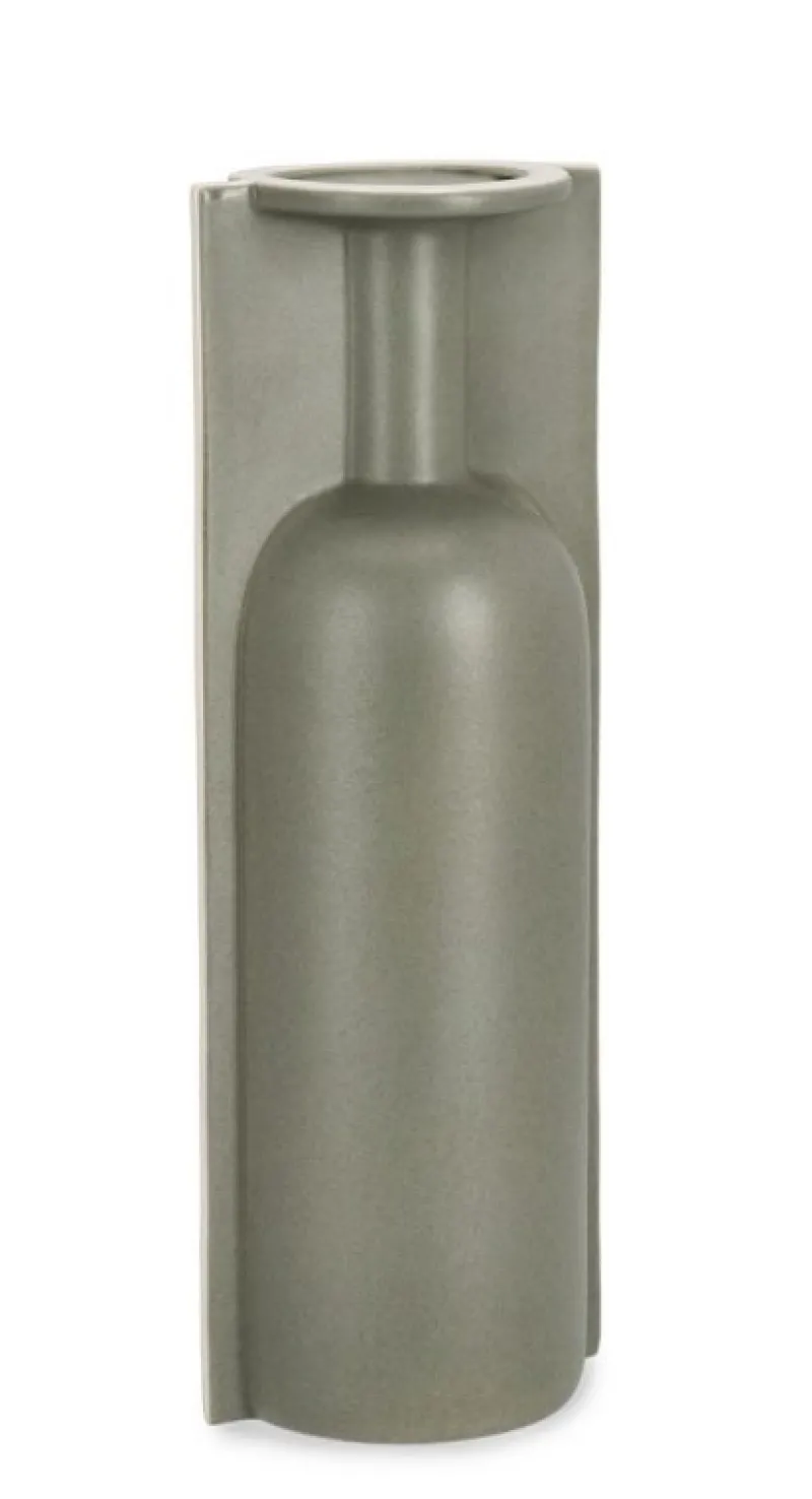Clearance Bizzotto BOTTIGLIA DECORATIVA IZUMO GRIGIO H35,5