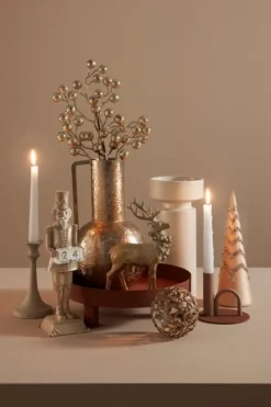 Bizzotto BOTTIGLIA DECORATIVA LATHE 1M ORO H31