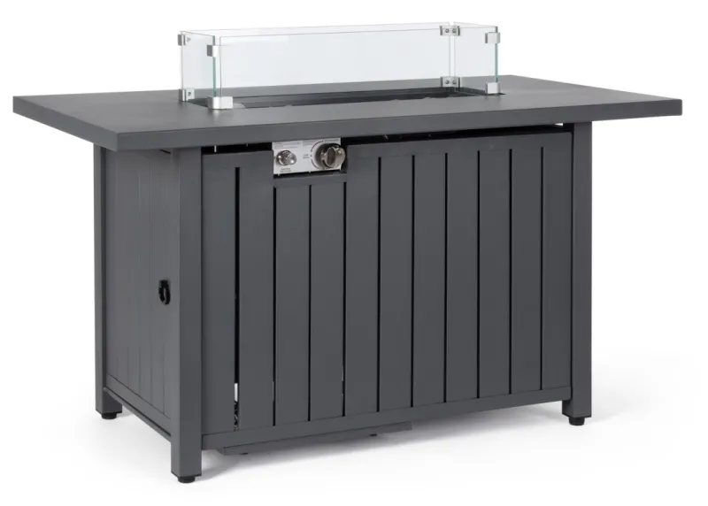 Bizzotto CAMINO A GAS WOLKE GRIGIO SCURO 109X59