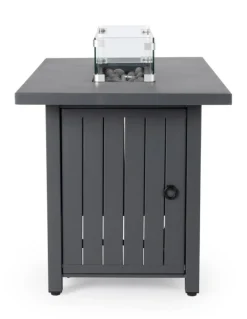 Bizzotto CAMINO A GAS WOLKE GRIGIO SCURO 109X59