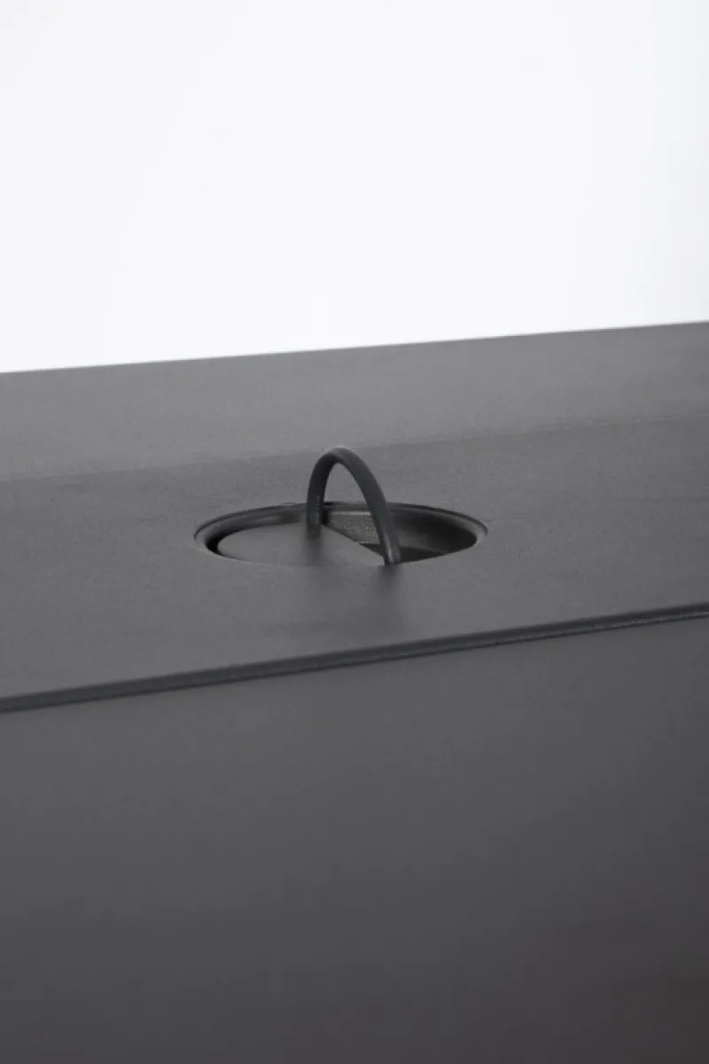 Bizzotto CAMINO A GAS WOLKE GRIGIO SCURO 109X59