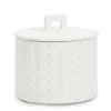 Best Bizzotto CANDELA C-COPERCHIO TWINE BIANCO Ø14,5