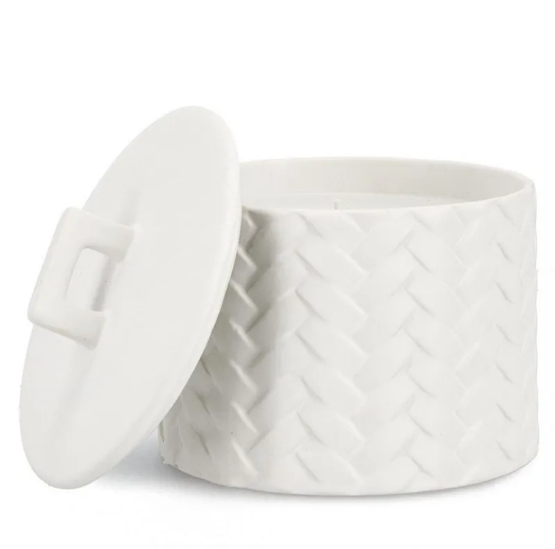 Best Bizzotto CANDELA C-COPERCHIO TWINE BIANCO Ø14,5