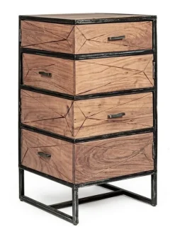 New Bizzotto CASSETTIERA IN LEGNO - EGON