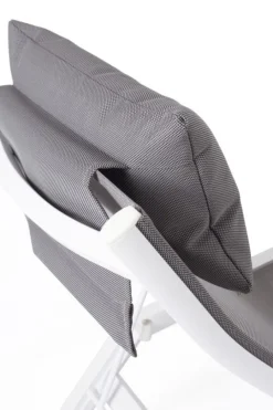 New Bizzotto CHAISE LONGUE IN ALLUMINIO BIANCO JX11 - KRION