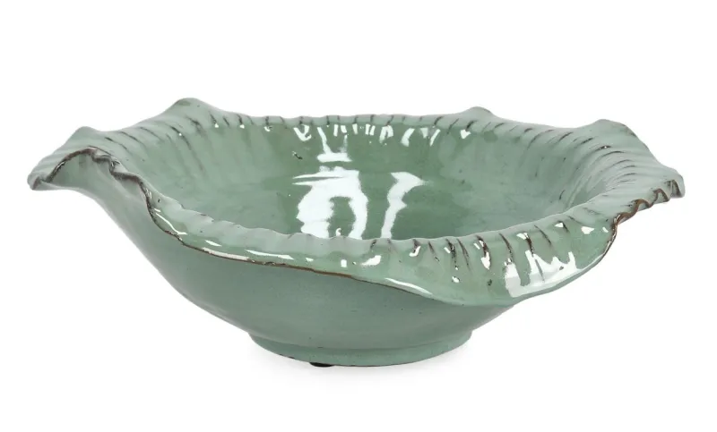 Bizzotto CIOTOLA DECORATIVA ESMA VERDE D34,5