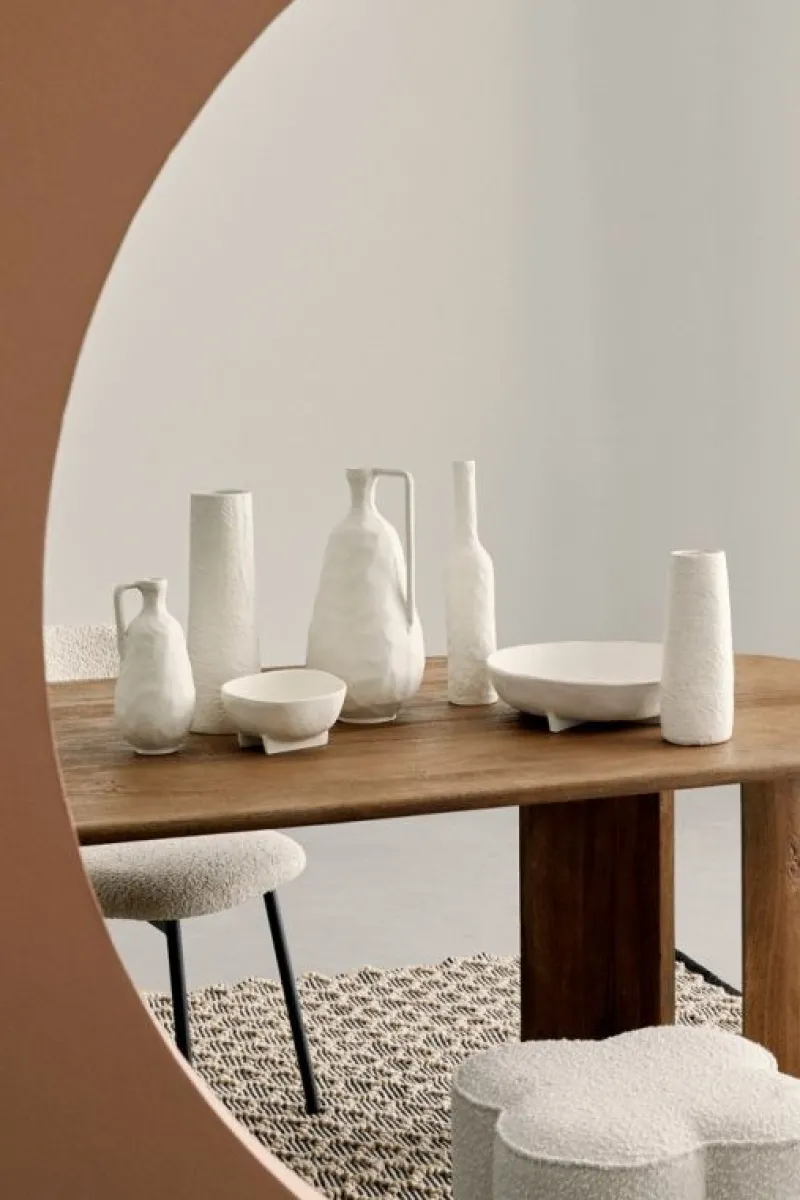 New Bizzotto CIOTOLA DECORATIVA HISAR BIANCO 31X30,5