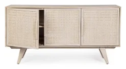 Clearance Bizzotto CREDENZA 3 ANTE IN LEGNO - SAHANA