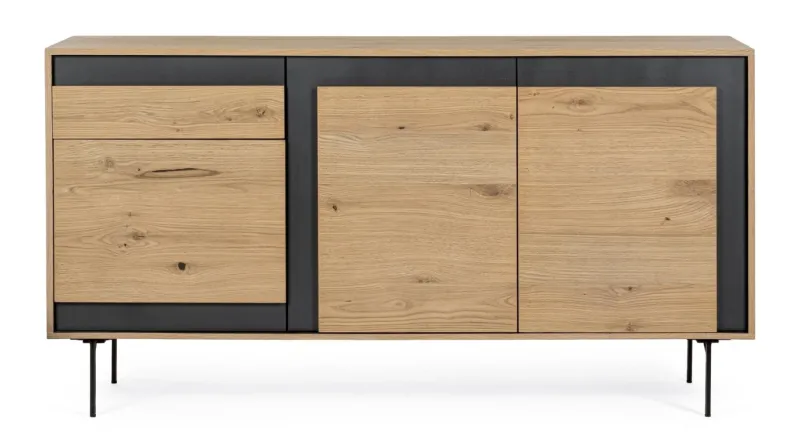 New Bizzotto CREDENZA 1 CASSETTO IN LEGNO - STANWOOD