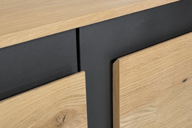 New Bizzotto CREDENZA 1 CASSETTO IN LEGNO - STANWOOD