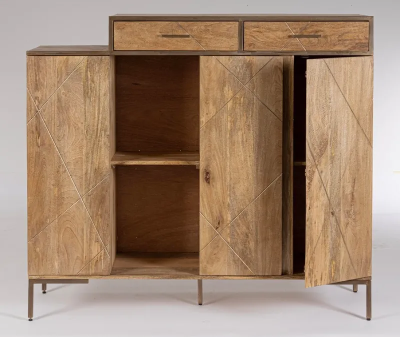 Hot Bizzotto CREDENZA ALTA IN LEGNO - JAIDEV