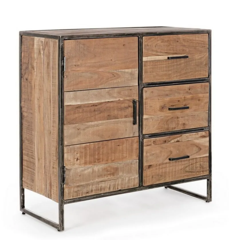 New Bizzotto CREDENZA IN LEGNO 1 ANTA - ELMER