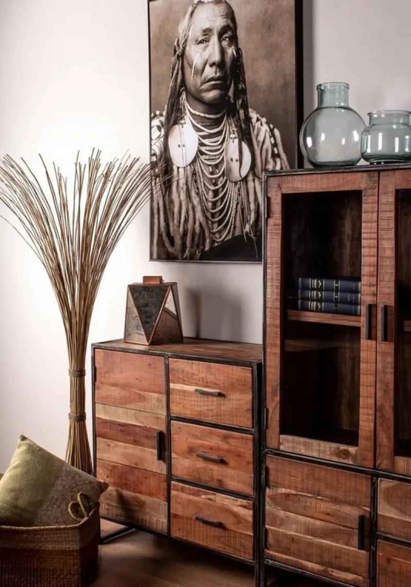 New Bizzotto CREDENZA IN LEGNO 1 ANTA - ELMER