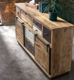 Online Bizzotto CREDENZA IN LEGNO 2 ANTE - TUDOR