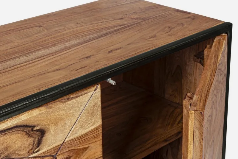 New Bizzotto CREDENZA IN LEGNO 4 ANTE - EGON