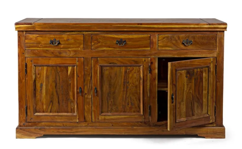Bizzotto CREDENZA IN LEGNO 3 ANTE- CHATEAUX
