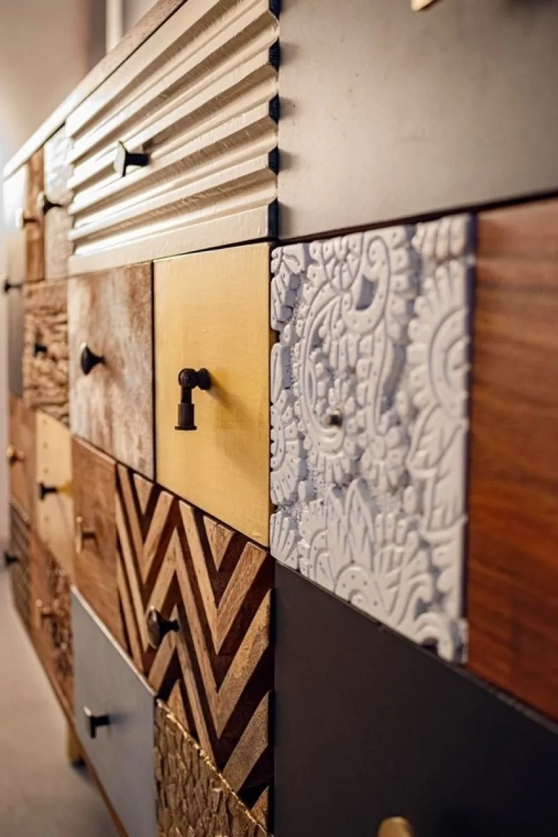 Outlet Bizzotto CREDENZA IN LEGNO - DHAVAL