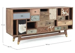 Best Bizzotto CREDENZA IN LEGNO - DHAVAL