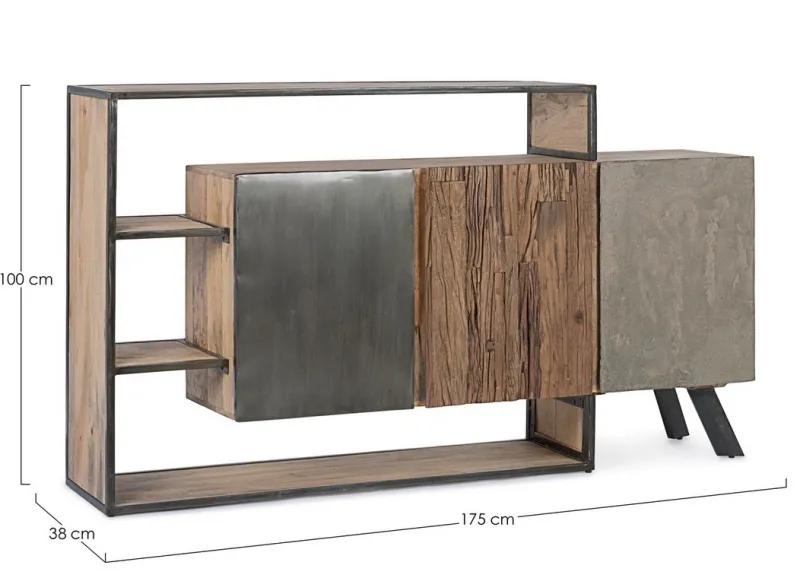Sale Bizzotto CREDENZA IN LEGNO - MANCHESTER