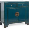 Outlet Bizzotto CREDENZA IN LEGNO BLU- JINAN