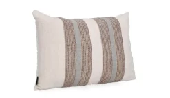 Discount Bizzotto CUSCINO MUHAR CREMA BLU NATURALE 60X40