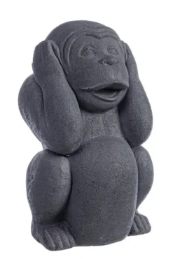 Online Bizzotto DECORAZIONE IN FIBRA DI ARGILLA - SCIMMIA NON SENTO