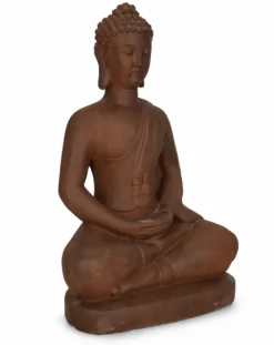 Clearance Bizzotto DECORAZIONE MEILI BUDDHA SEDUT RUSTY H75