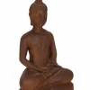 Sale Bizzotto DECORAZIONE MEILI BUDDHA SEDUT RUSTY H49