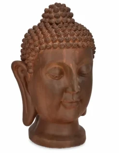 Outlet Bizzotto DECORAZIONE MEILI TESTA BUDDHA RUSTY H59
