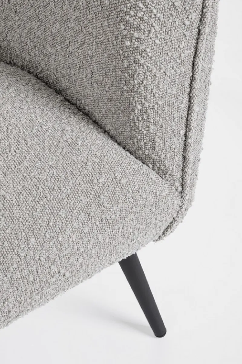 Online Bizzotto DIVANO 2 POSTI EFFETTO BOUCLE' GRIGIO - AVRIL