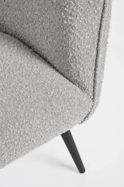 Discount Bizzotto DIVANO 3 POSTI EFFETTO BOUCLE' GRIGIO - AVRIL