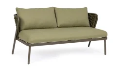 New Bizzotto DIVANO 2 POSTI OLIV QS24 - HARLOW