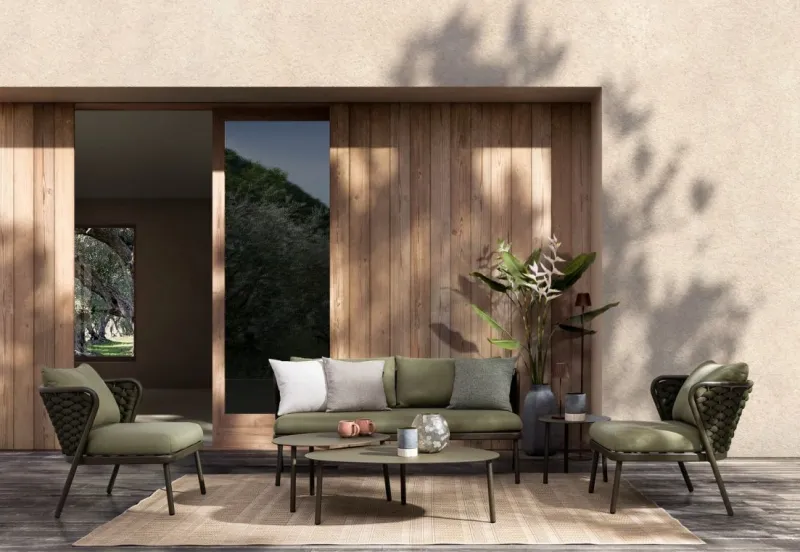 New Bizzotto DIVANO 2 POSTI OLIV QS24 - HARLOW