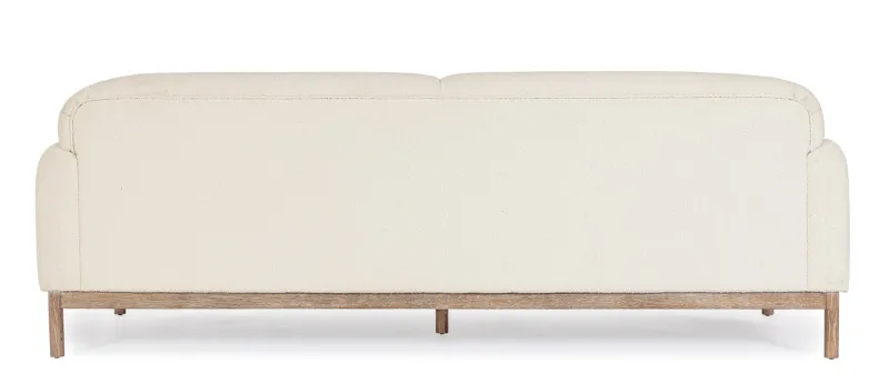 Outlet Bizzotto DIVANO EFFETTO BOUCLE' NATURALE - DETROIT