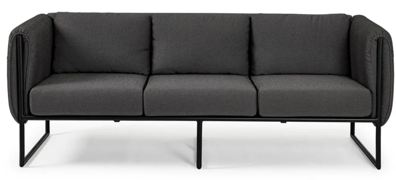 Clearance Bizzotto DIVANO IN ALLUMINIO ANTRACITE- PIXEL