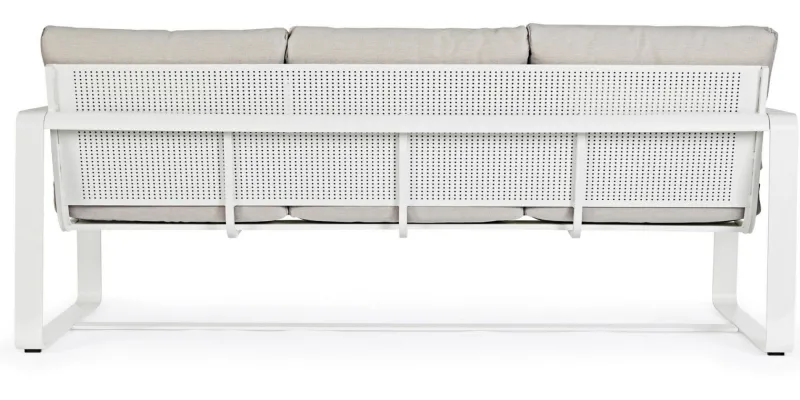Outlet Bizzotto DIVANO IN ALLUMINIO BIANCO YK11 - MERRIGAN