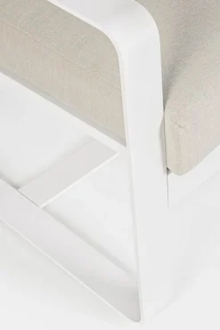 Outlet Bizzotto DIVANO IN ALLUMINIO BIANCO YK11 - MERRIGAN