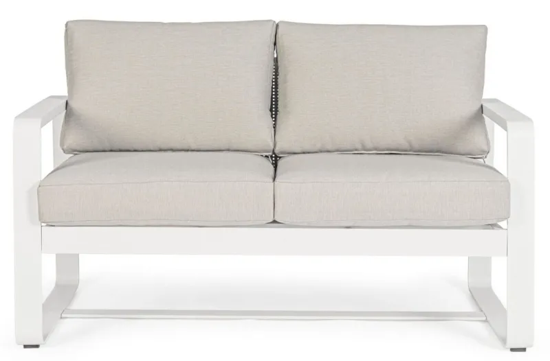 Sale Bizzotto DIVANO IN ALLUMINIO BIANCO YK11 - MERRIGAN