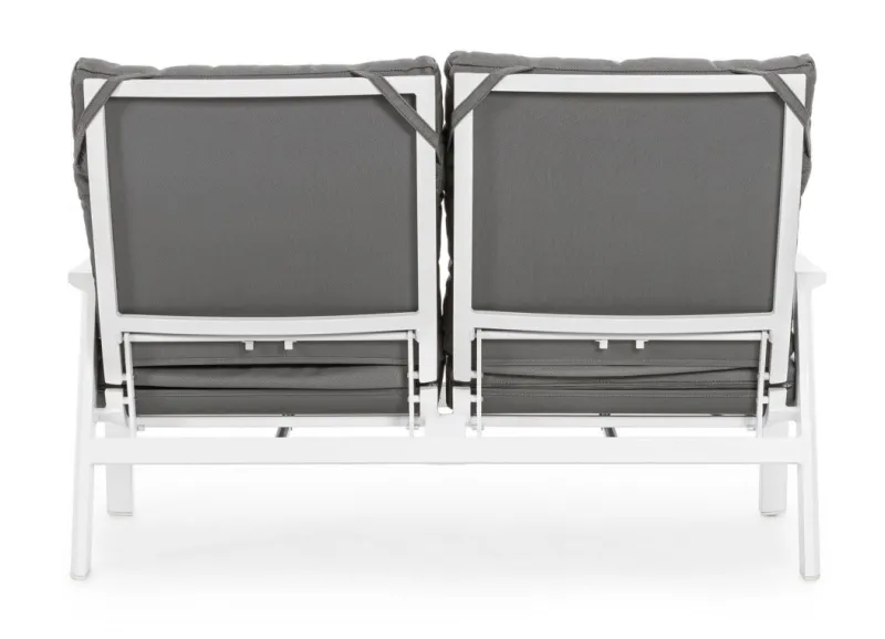 New Bizzotto DIVANO IN ALLUMINIO BIANCO JX11 - KLEDI