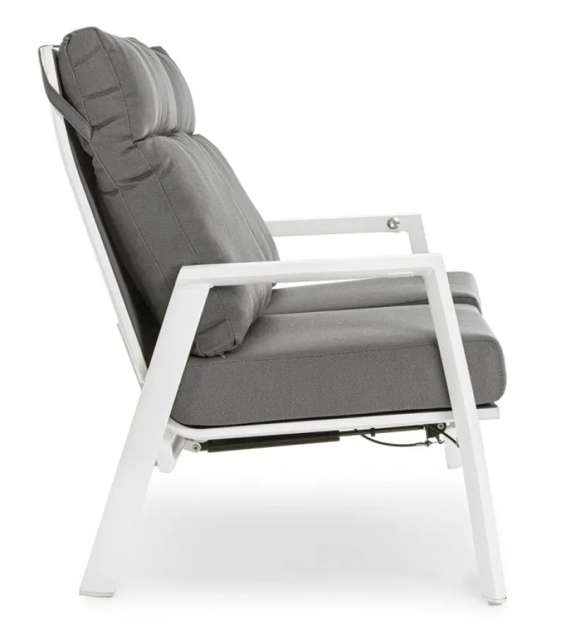 New Bizzotto DIVANO IN ALLUMINIO BIANCO JX11 - KLEDI