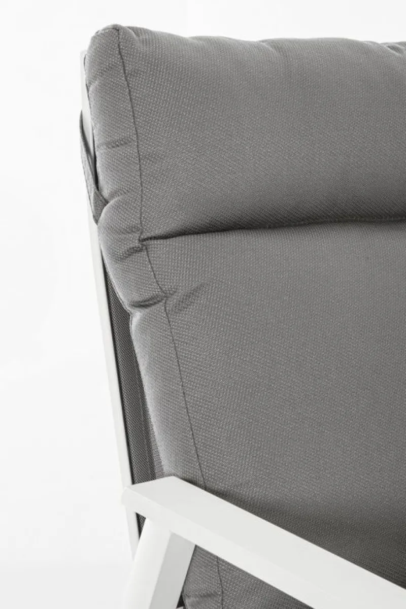 New Bizzotto DIVANO IN ALLUMINIO BIANCO JX11 - KLEDI