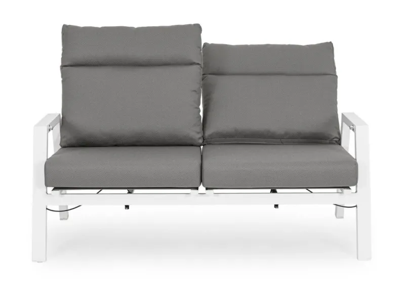 New Bizzotto DIVANO IN ALLUMINIO BIANCO JX11 - KLEDI