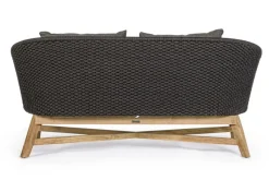 Best Bizzotto DIVANO IN CORDA PER ESTERNO ANTRACITE- COACHELLA