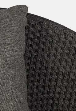 Best Bizzotto DIVANO IN CORDA PER ESTERNO ANTRACITE- COACHELLA