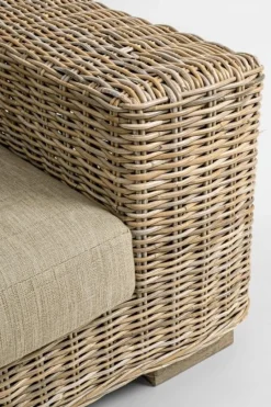 Best Bizzotto DIVANO IN FIBRE NATURALI 4 POSTI - LEANDRO