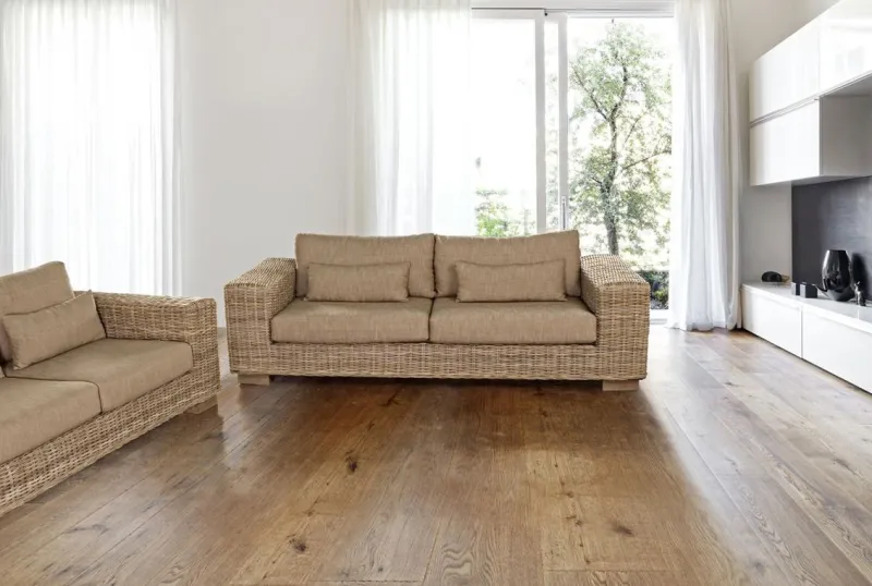 Best Bizzotto DIVANO IN FIBRE NATURALI 4 POSTI - LEANDRO