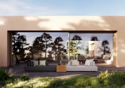 Outlet Bizzotto DIVANO IN TESSUTO PER ESTERNO - PIPER